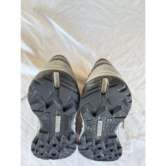 Hi-Tec Bandera Mid Waterproof Hiking Ankle Boots Gray Teal Black Womens 9.5M EUC - Picture 9 of 10